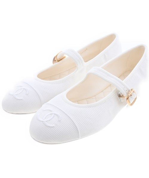 Chanel Pumps Heels White