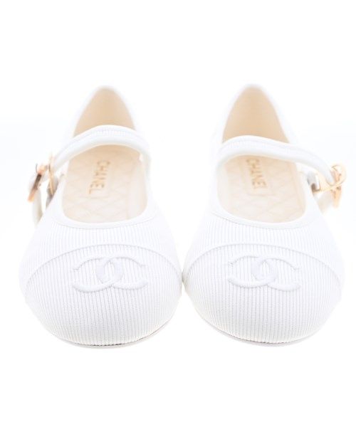 Chanel Pumps Heels White — view 6