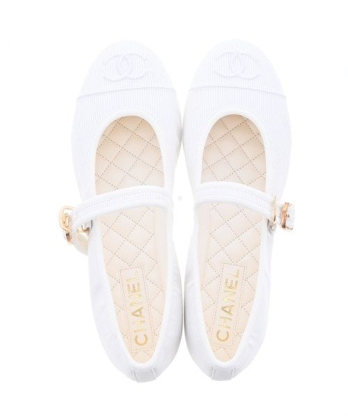 Chanel Pumps Heels White — view 5