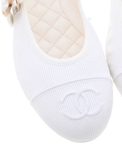 Chanel Pumps Heels White — view 7