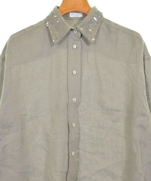 Brunello Cucinelli Blouse Gray — view 4
