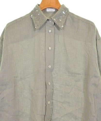 Brunello Cucinelli Blouse Gray — view 4