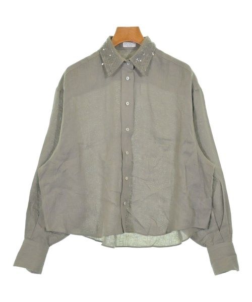 Brunello Cucinelli Blouse Gray