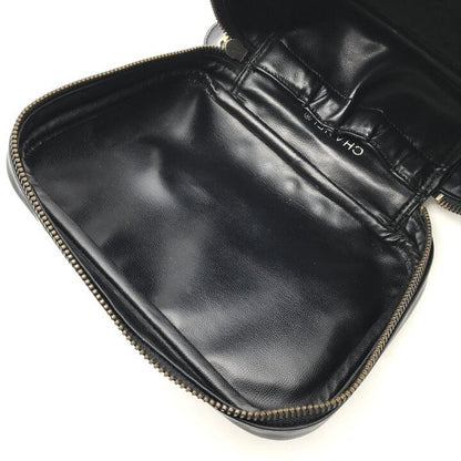 Chanel Bicolor Vanity Black Pouch — view 8
