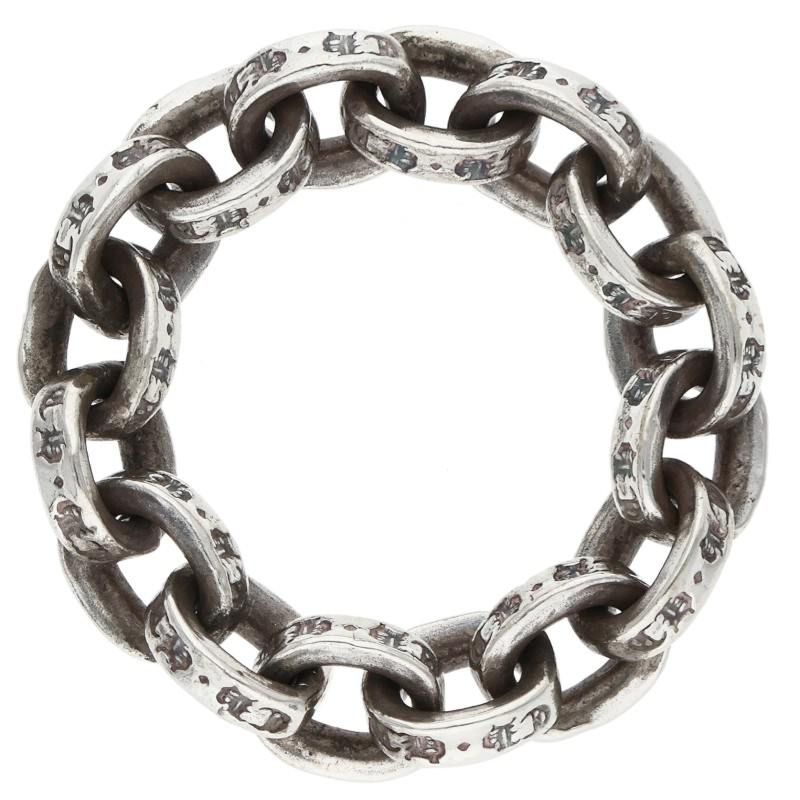 Chrome Hearts Paper Chain Ring Silver — view 2