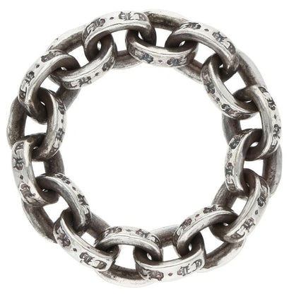 Chrome Hearts Paper Chain Ring Silver — view 2