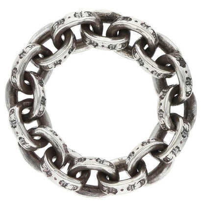 Chrome Hearts Paper Chain Ring Silver