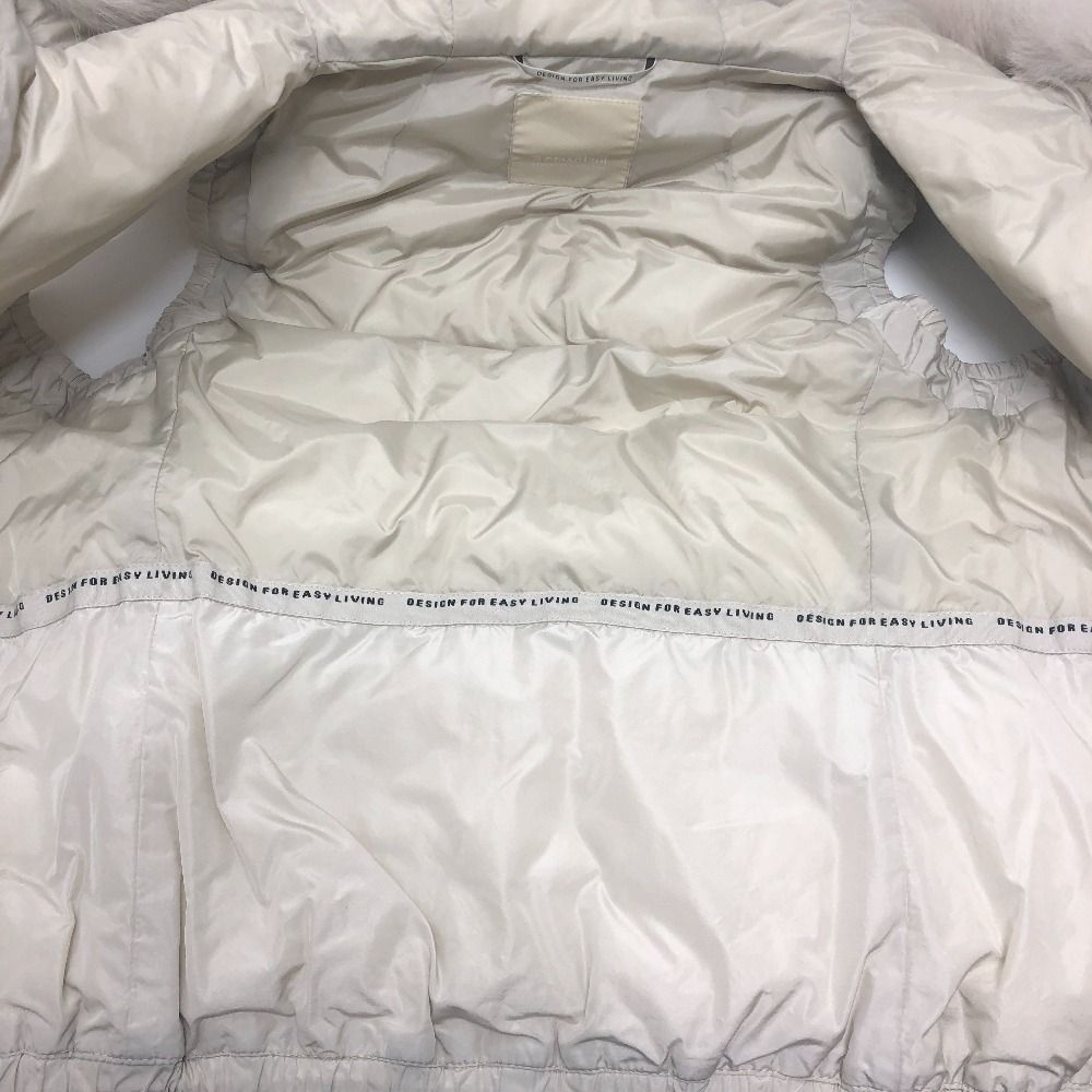 Max Mara Down Vest S Nylon Beige — view 7