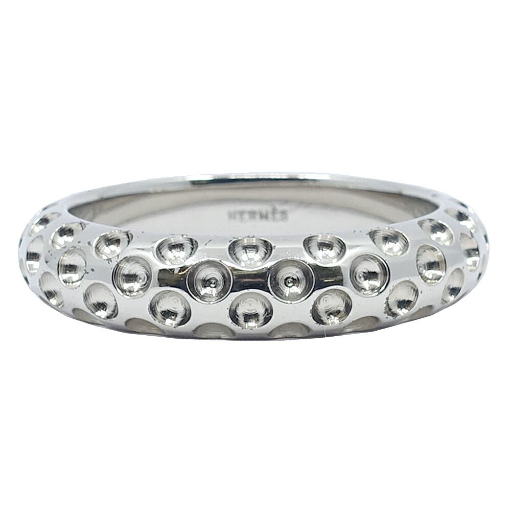 Hermes Scarf Ring Dot Metal
