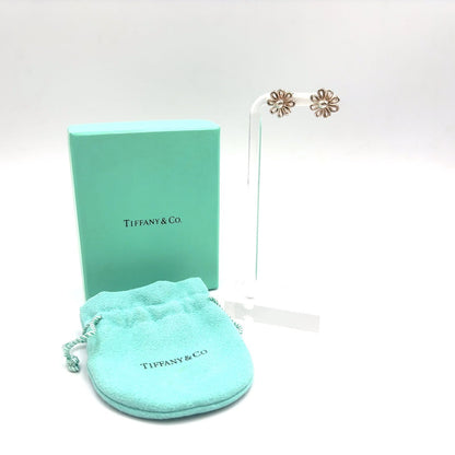 Tiffany & Co Daisy Flower 925 Sterling Silver Earrings — view 6