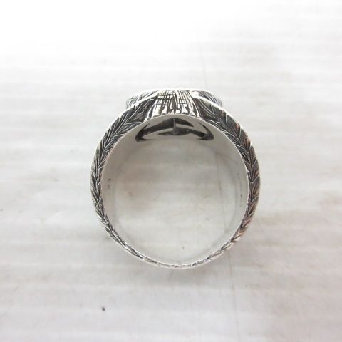 Gucci Arabesque Interlocking G Ring 925 Sterling Silver — view 5