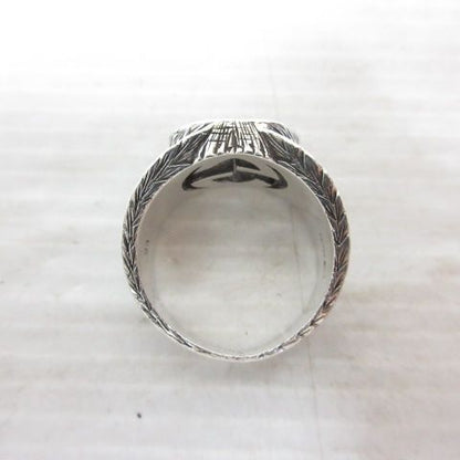 Gucci Arabesque Interlocking G Ring 925 Sterling Silver — view 5