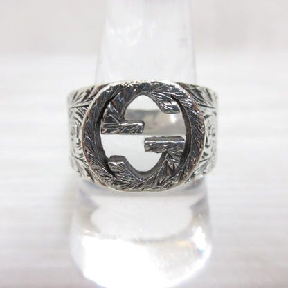 Gucci Arabesque Interlocking G Ring 925 Sterling Silver — view 2