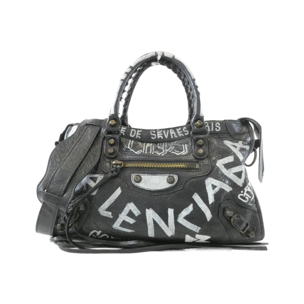 Balenciaga Graffiti Classic City S Bag