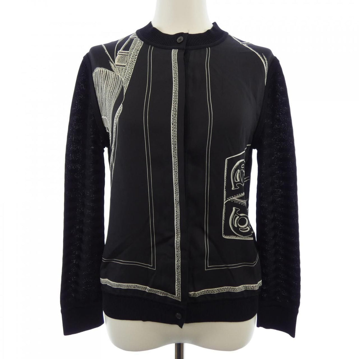 Hermes Cardigan Black