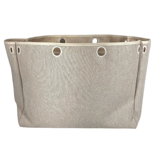 Hermes Handbag Herbag Replacement Bag Canvas Beige