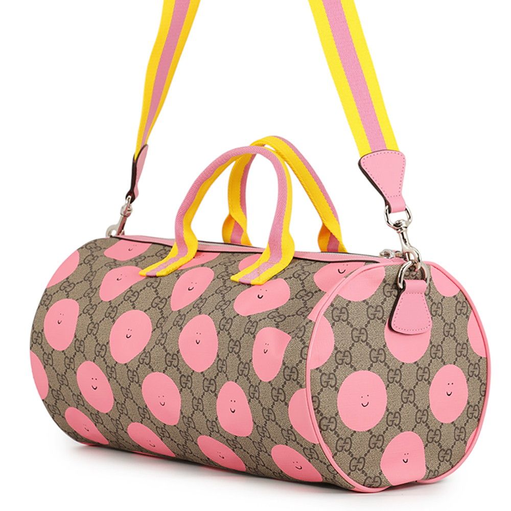 Gucci Boston Bag GG Supreme Children's Smile Print 2-Way Euan Roberts — view 2