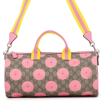 Gucci Boston Bag GG Supreme Children's Smile Print 2-Way Euan Roberts