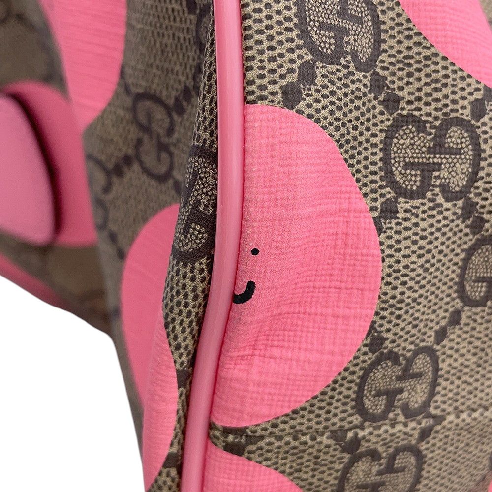 Gucci Boston Bag GG Supreme Children's Smile Print 2-Way Euan Roberts — view 7