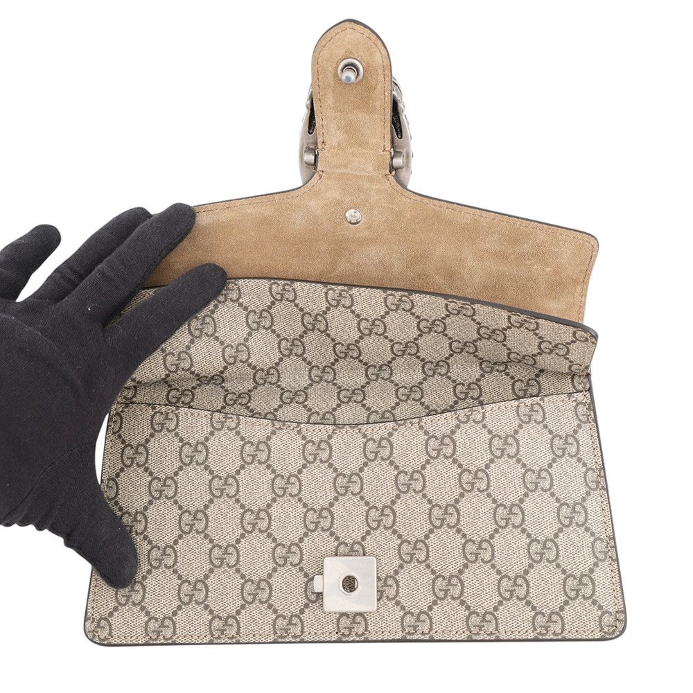 Gucci Chain Shoulder Bag GG Supreme Dionysus Small — view 6
