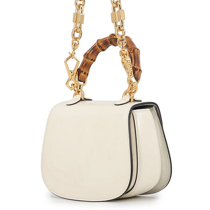 Gucci Handbag Bamboo Mini Patent Leather Rhinestone 2-Way — view 2