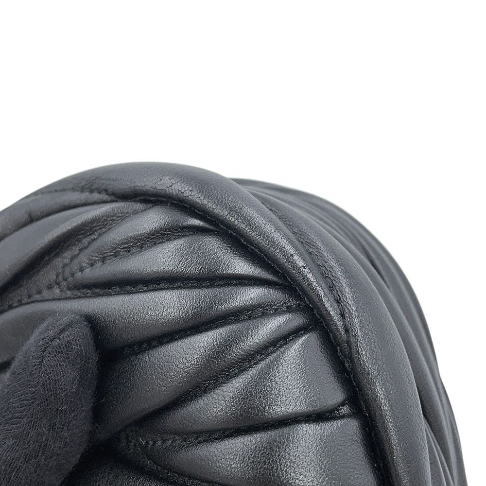 Miu Miu Handbag Wonder Matelasse Hobo Mini Leather 2-Way Black — view 8