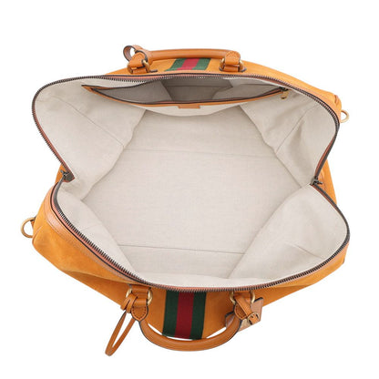 Gucci Boston Bag Savoy Medium Duffle Suede 2-Way — view 6