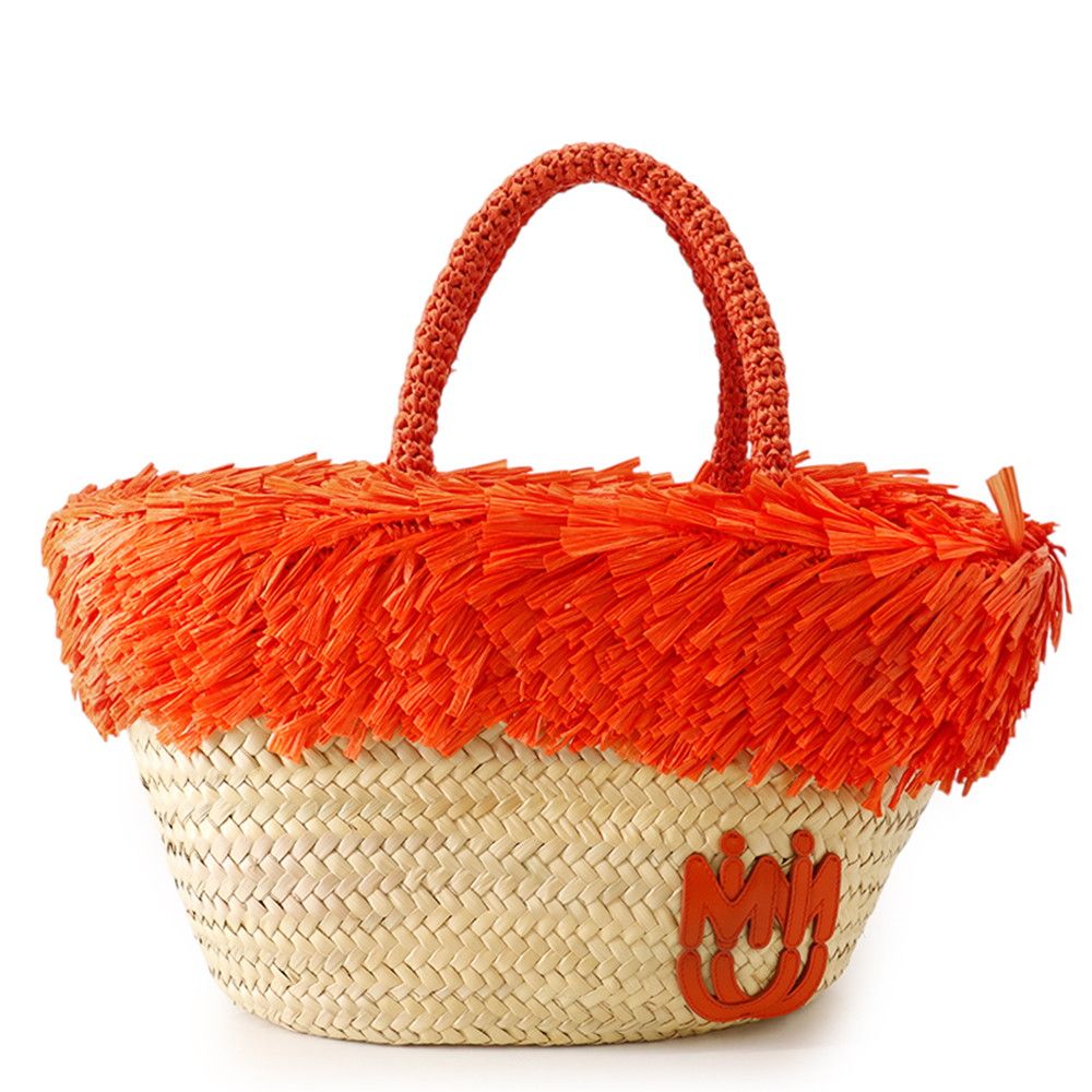 Miu Miu Tote Bag Basket Palmit