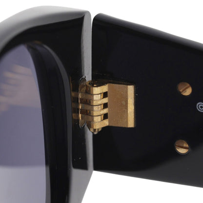 Chanel CC Logo Quilted Acetate Black Sunglasses Eyewear — view 7