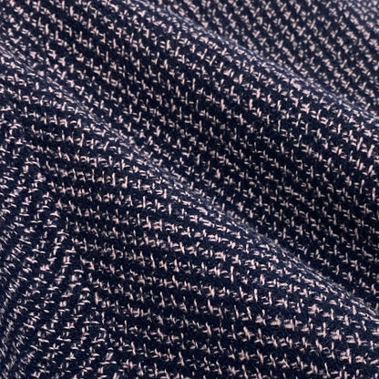 Dior Tweed Dress Navy Pink Wool — view 7