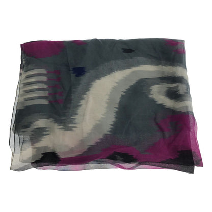 Gucci Silk GG All Over Print Large Scarf Multicolor — view 2