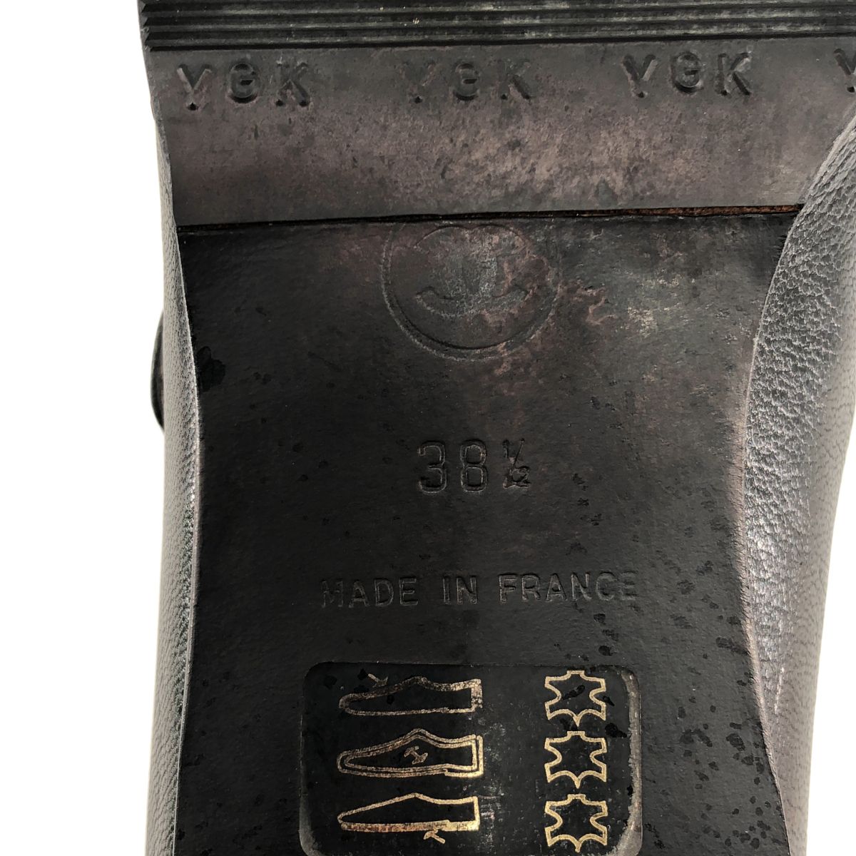 Chanel CC Logo Buckle Loafers Black — view 6