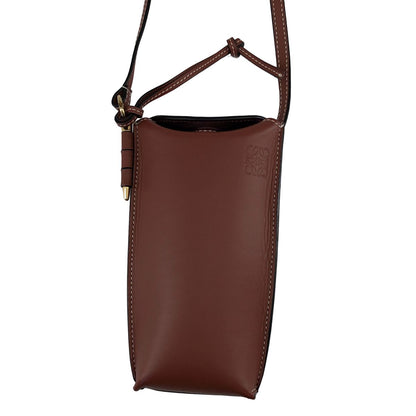 Loewe Gate Pocket Shoulder Bag Brown — view 3