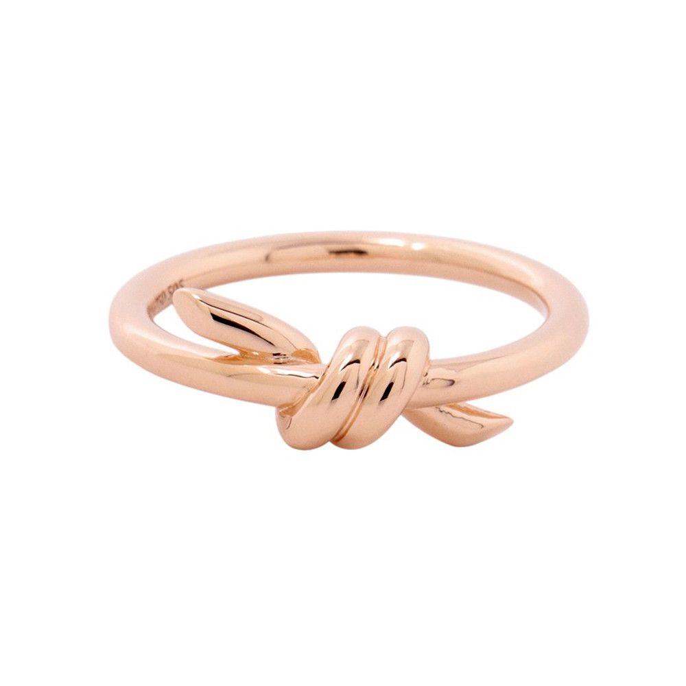 Tiffany & Co Ring Knot 18K Pink Gold