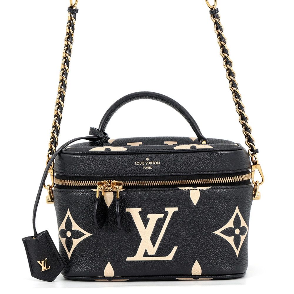Louis Vuitton Shoulder Bag Monogram Empreinte Vanity PM 2-Way Black