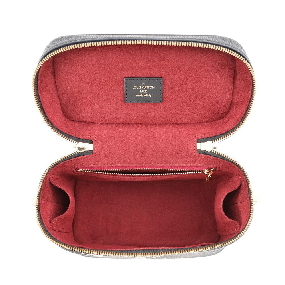 Louis Vuitton Shoulder Bag Monogram Empreinte Vanity PM 2-Way Black — view 6