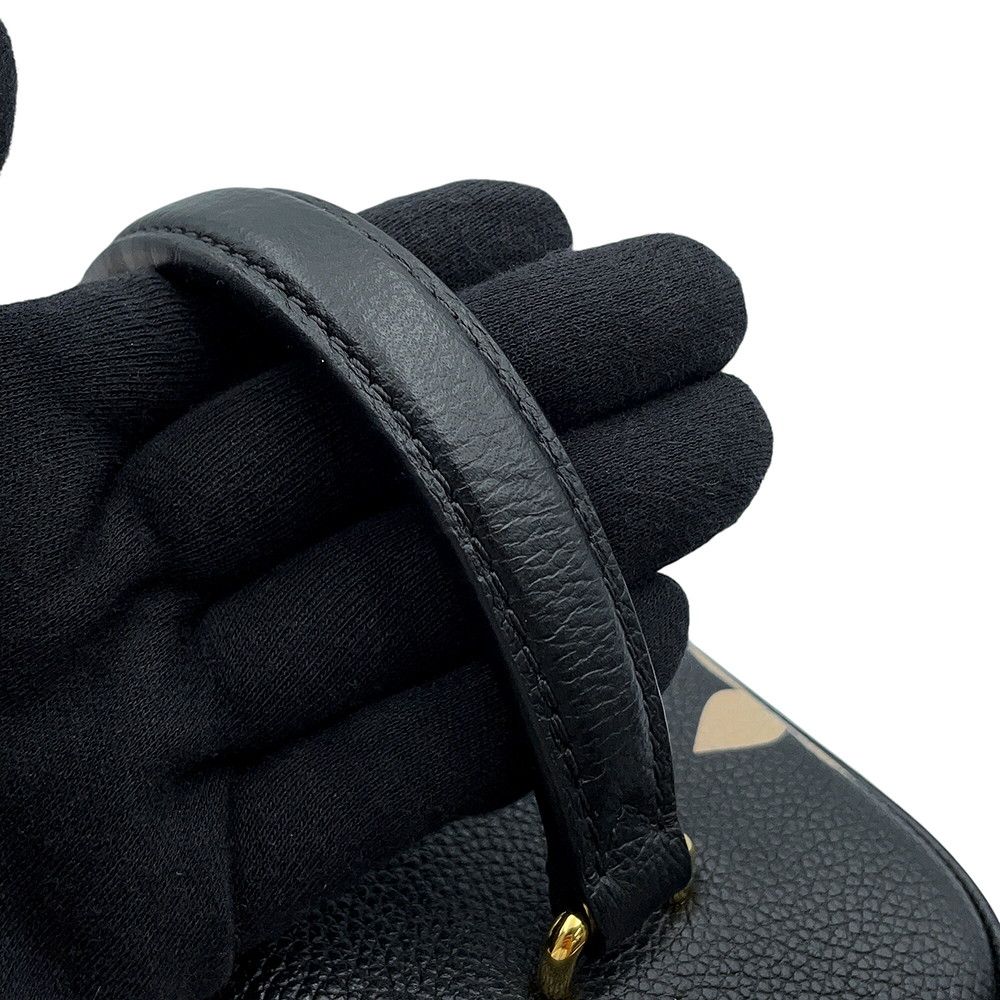 Louis Vuitton Shoulder Bag Monogram Empreinte Vanity PM 2-Way Black — view 8