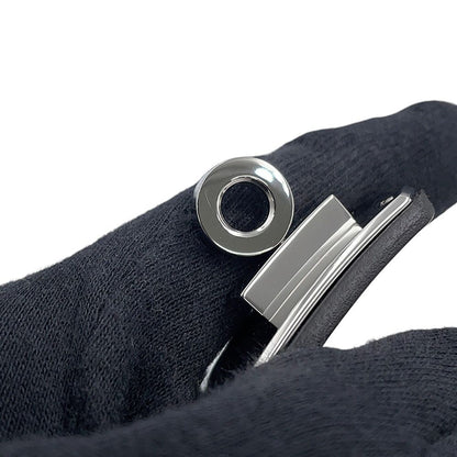 Hermes Kelly Belt 18 Black Silver Epsom — view 7