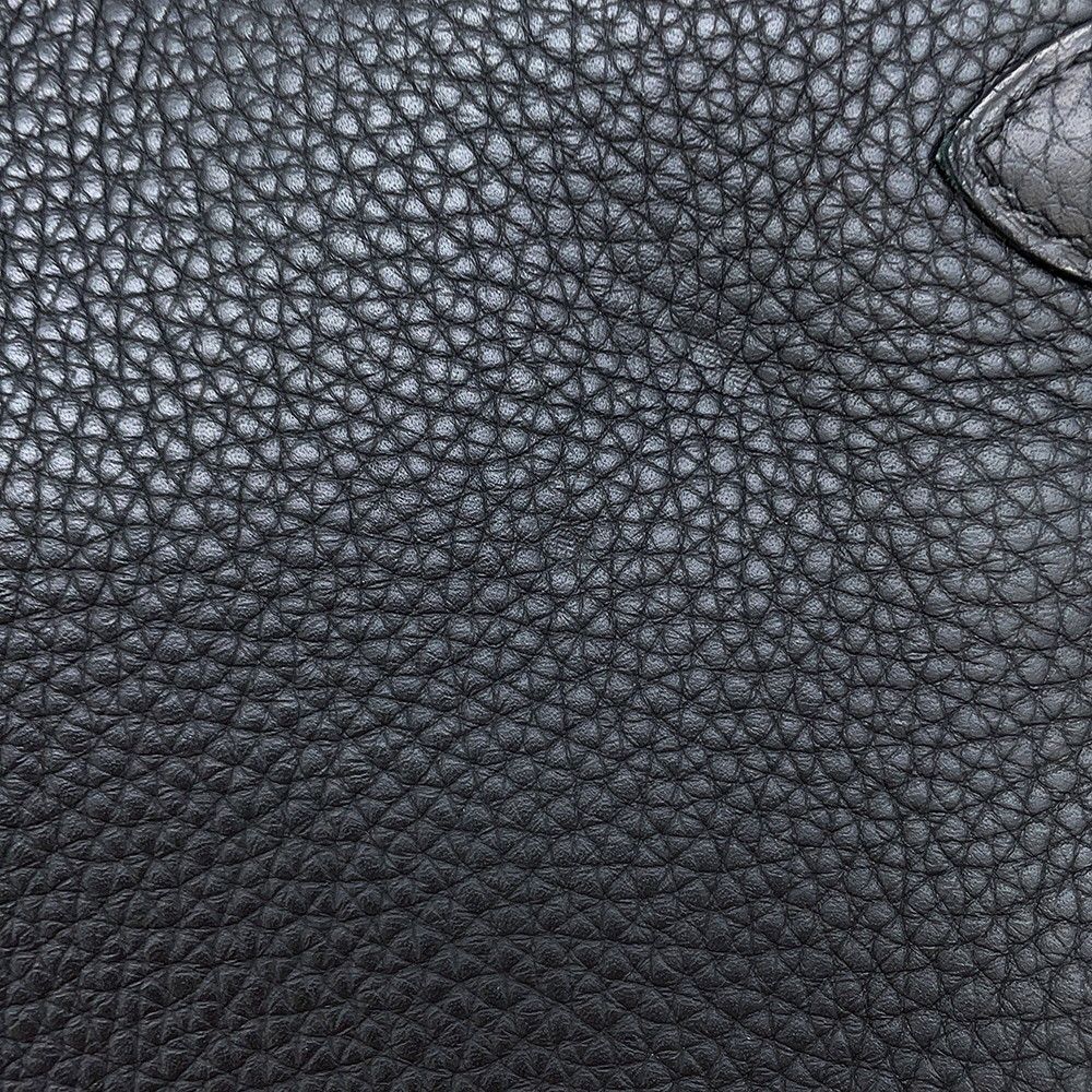 Hermes Shoulder Bag Jypsiere 34 Black Silver Taurillon Clemence — view 6