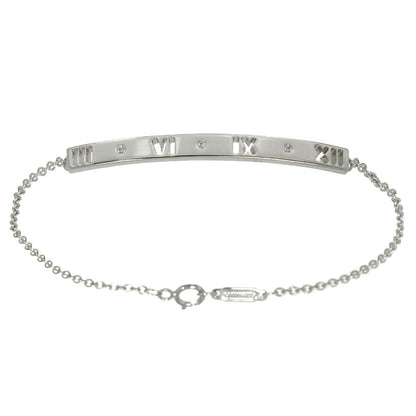 Tiffany & Co Atlas Diamond Bracelet 18K White Gold — view 2
