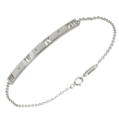Tiffany & Co Atlas Diamond Bracelet 18K White Gold — view 5