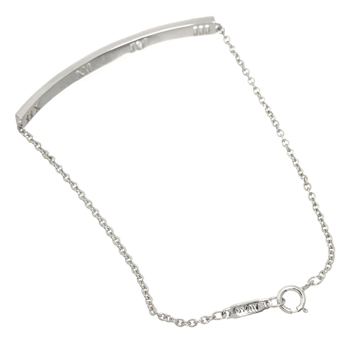 Tiffany & Co Atlas Diamond Bracelet 18K White Gold — view 4