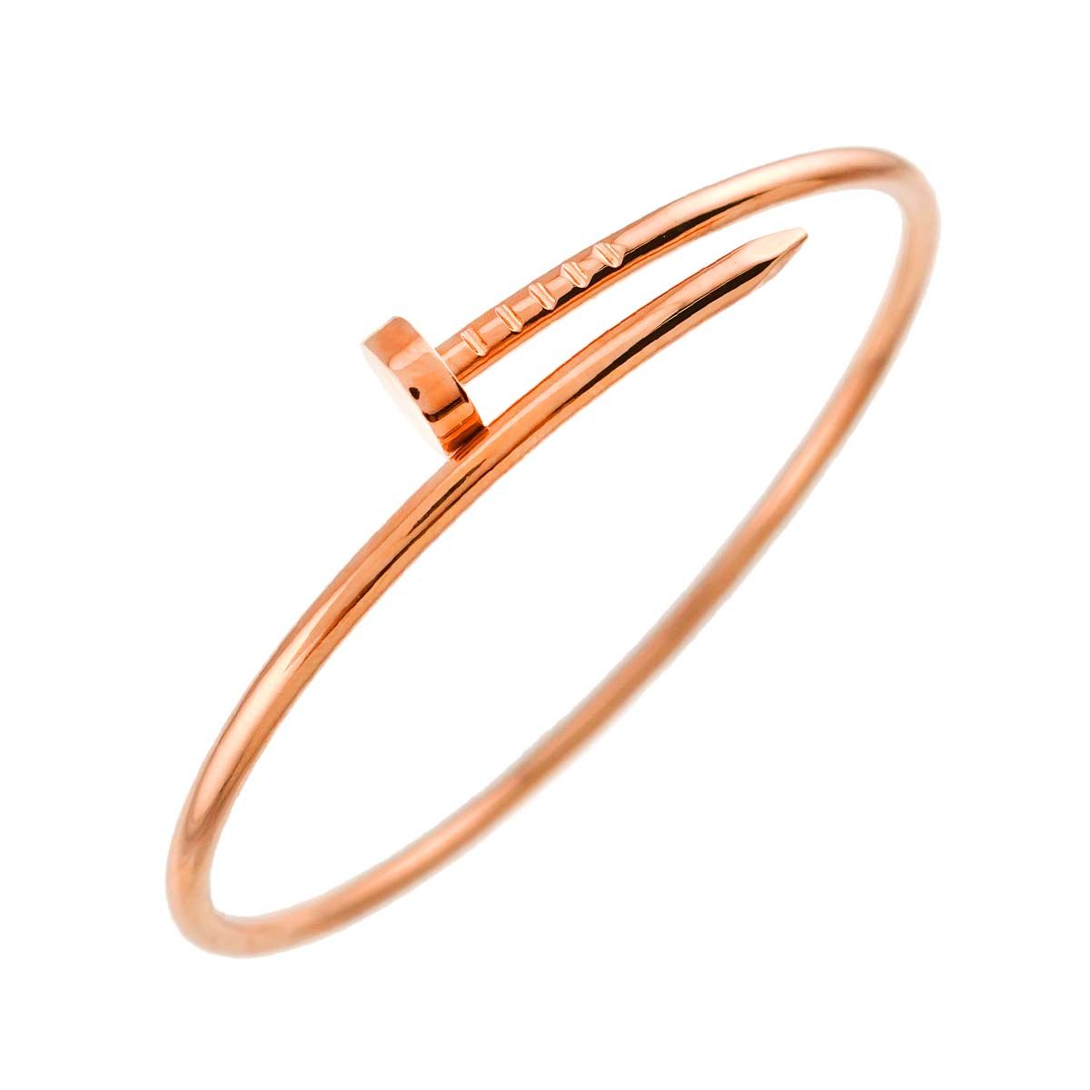 Cartier Juste un Clou Small SM 18 Bracelet 18K Pink Gold — view 3