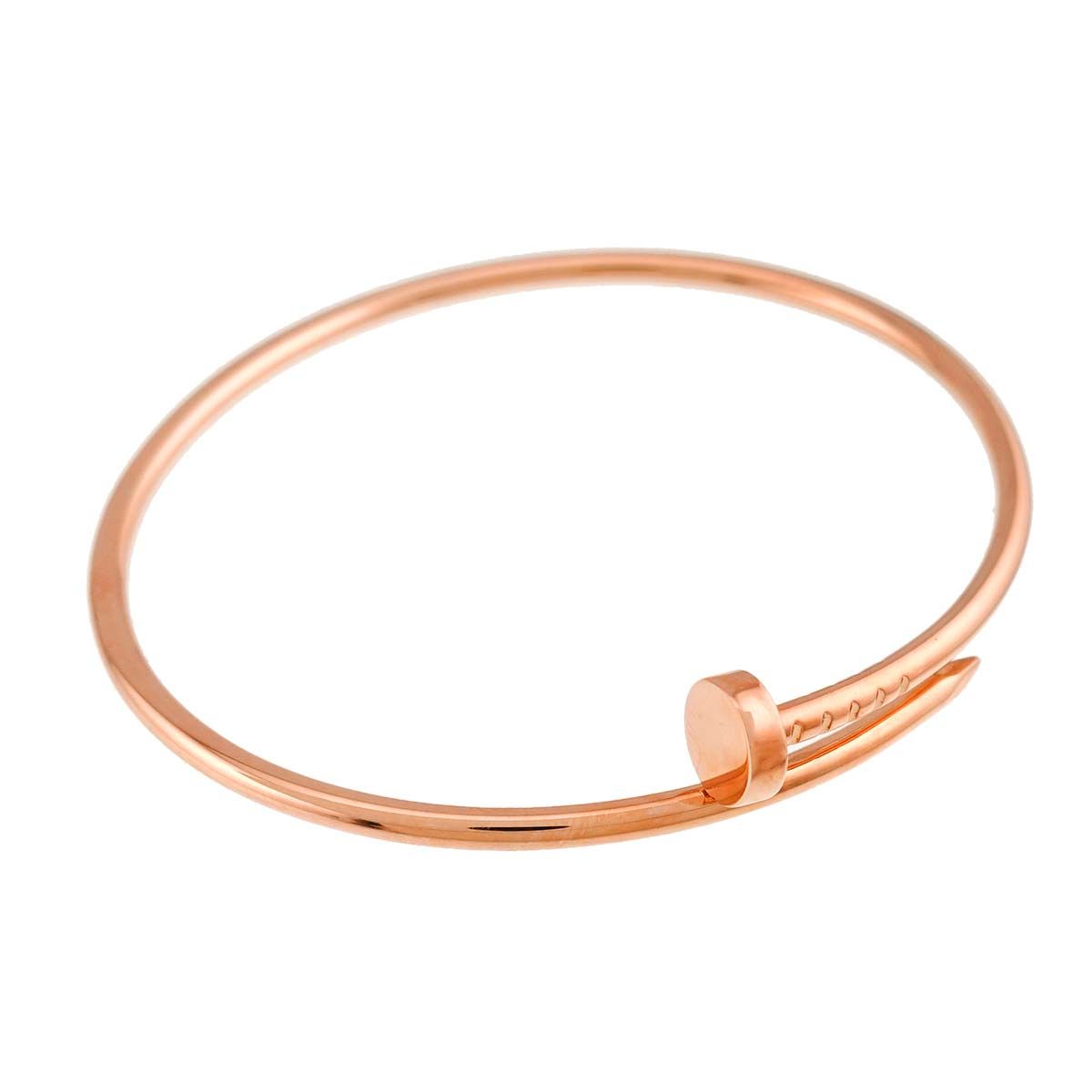 Cartier Juste un Clou Small SM 18 Bracelet 18K Pink Gold — view 6