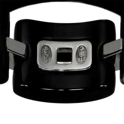 Chanel Ultra 60 Ring 18K White Gold Black Ceramic — view 3