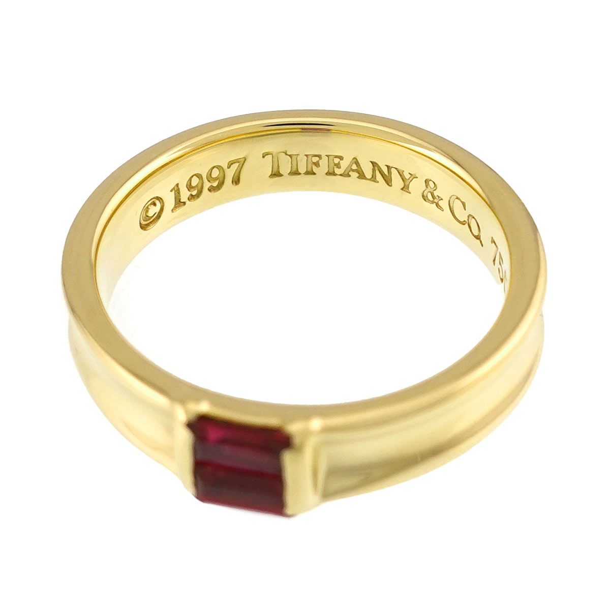 Tiffany & Co Ring Ruby 18K Yellow Gold — view 3