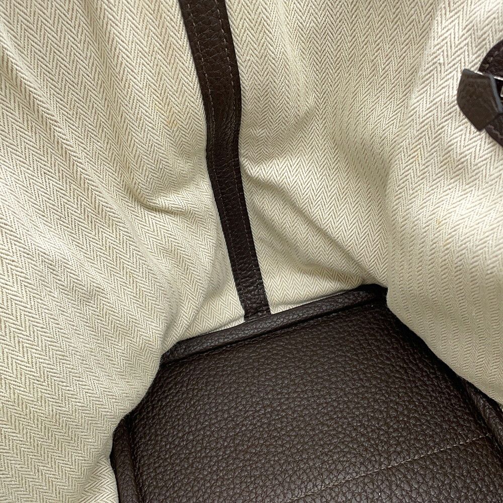 Hermes Tote Bag Garden Party PM Ebene Silver Negonda — view 6