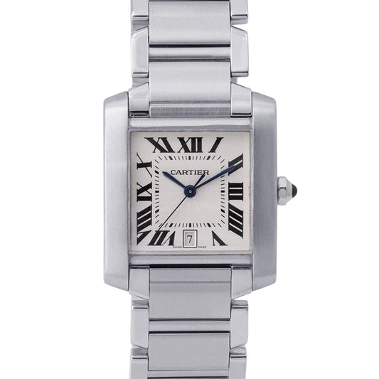 Cartier Tank Francaise LM Watch Silver Dial