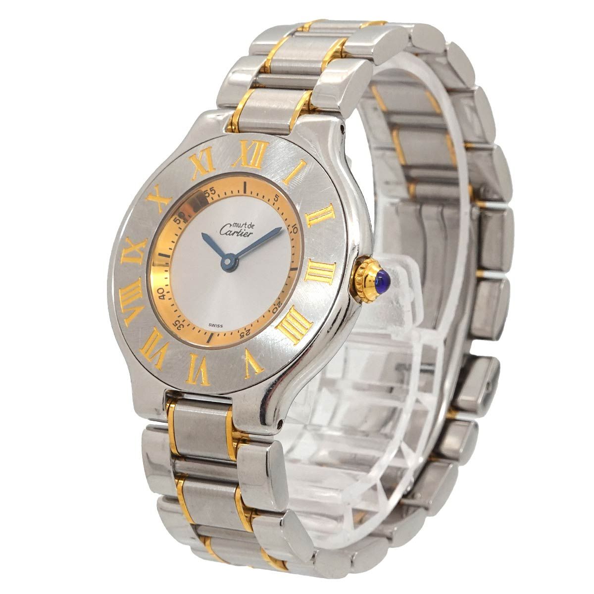 Cartier Must 21 Vantian Vintage Boys' Watch Silver Quartz — view 2
