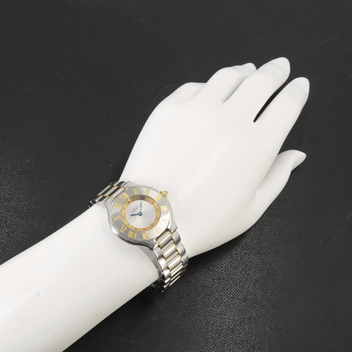 Cartier Must 21 Vantian Vintage Boys' Watch Silver Quartz — view 3